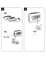 Предварительный просмотр 9 страницы Panasonic RQE20V - PERSONAL STEREO-LOW (Russian) Руководство По Эксплуатации