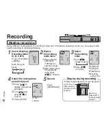 Preview for 12 page of Panasonic RQT8841-P Operating Instructions Manual