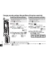 Preview for 14 page of Panasonic RQT9359-P Operating Instructions Manual