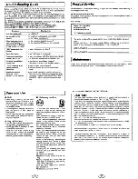 Preview for 6 page of Panasonic RR-DR60 Operating Instructions Manual