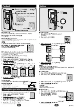 Preview for 4 page of Panasonic RR-QR120 Operating Instructions Manual