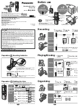 Preview for 1 page of Panasonic RR-QR180 Operating Instructions