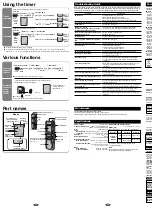 Preview for 3 page of Panasonic RR-QR180 Operating Instructions