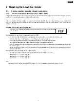 Предварительный просмотр 5 страницы Panasonic RR-QR230E Service Manual