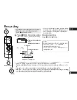 Preview for 9 page of Panasonic RR-US300 Operating Instructions Manual