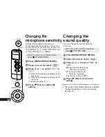 Preview for 12 page of Panasonic RR-US300 Operating Instructions Manual