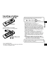 Preview for 7 page of Panasonic RR-US310 Operating Instructions Manual