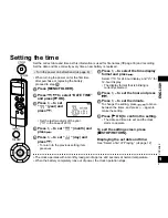 Preview for 9 page of Panasonic RR-US310 Operating Instructions Manual