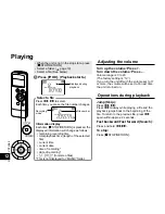 Предварительный просмотр 12 страницы Panasonic RR-US310 Operating Instructions Manual