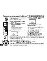 Preview for 18 page of Panasonic RR-US310 Operating Instructions Manual