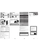 Preview for 2 page of Panasonic RR-US360 Operating Instructions