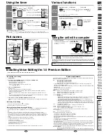 Preview for 3 page of Panasonic RR-US395S Operating Instructions