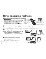 Предварительный просмотр 14 страницы Panasonic RR US470 - Digital Voice Recorder Operating Instructions Manual