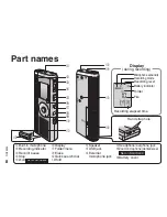 Preview for 8 page of Panasonic RR-US490 Operating Instructions Manual