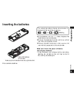 Preview for 5 page of Panasonic RR US570 - 1 GB Digital Voice Recorder Operating Instructions Manual