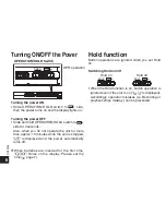 Предварительный просмотр 6 страницы Panasonic RR US570 - 1 GB Digital Voice Recorder Operating Instructions Manual