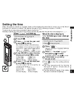 Preview for 7 page of Panasonic RR US570 - 1 GB Digital Voice Recorder Operating Instructions Manual