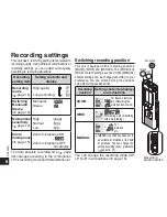 Предварительный просмотр 8 страницы Panasonic RR US570 - 1 GB Digital Voice Recorder Operating Instructions Manual