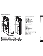 Preview for 5 page of Panasonic RR-XR800 Operating Instructions Manual