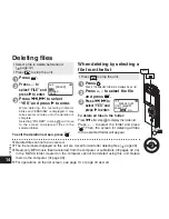 Preview for 14 page of Panasonic RR-XR800 Operating Instructions Manual