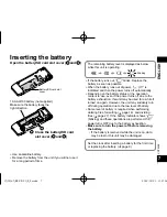 Preview for 7 page of Panasonic RR-XS350 Operating Instructions Manual