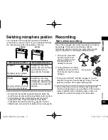 Preview for 11 page of Panasonic RR-XS350 Operating Instructions Manual