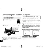 Preview for 34 page of Panasonic RR-XS350 Operating Instructions Manual