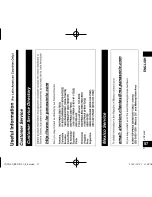 Preview for 57 page of Panasonic RR-XS350 Operating Instructions Manual