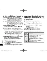 Preview for 62 page of Panasonic RR-XS350 Operating Instructions Manual