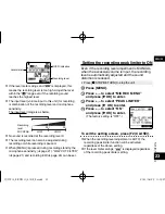 Предварительный просмотр 23 страницы Panasonic RR-XS400 Operating Instructions Manual