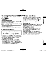 Preview for 9 page of Panasonic RR-XS410 Owner'S Manual