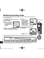 Preview for 20 page of Panasonic RR-XS410 Owner'S Manual