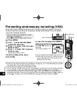 Preview for 26 page of Panasonic RR-XS410 Owner'S Manual