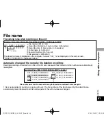 Preview for 61 page of Panasonic RR-XS410 Owner'S Manual