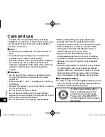 Preview for 80 page of Panasonic RR-XS410 Owner'S Manual