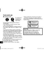 Preview for 82 page of Panasonic RR-XS410 Owner'S Manual