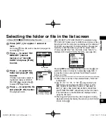 Preview for 13 page of Panasonic RR-XS420 Operating Instructions Manual