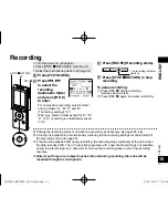 Preview for 15 page of Panasonic RR-XS420 Operating Instructions Manual