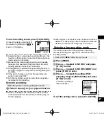 Preview for 37 page of Panasonic RR-XS420 Operating Instructions Manual