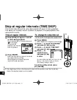 Preview for 42 page of Panasonic RR-XS420 Operating Instructions Manual