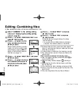 Preview for 52 page of Panasonic RR-XS420 Operating Instructions Manual