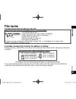 Preview for 67 page of Panasonic RR-XS420 Operating Instructions Manual