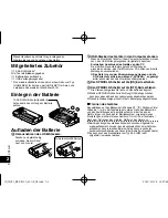 Preview for 94 page of Panasonic RR-XS420 Operating Instructions Manual