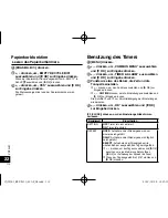 Preview for 114 page of Panasonic RR-XS420 Operating Instructions Manual