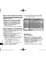 Preview for 158 page of Panasonic RR-XS420 Operating Instructions Manual