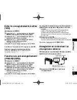 Preview for 159 page of Panasonic RR-XS420 Operating Instructions Manual