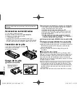 Preview for 178 page of Panasonic RR-XS420 Operating Instructions Manual