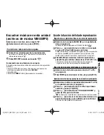 Preview for 195 page of Panasonic RR-XS420 Operating Instructions Manual