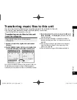 Preview for 71 page of Panasonic RR-XS450 Operating Instructions Manual