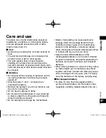 Preview for 87 page of Panasonic RR-XS450 Operating Instructions Manual